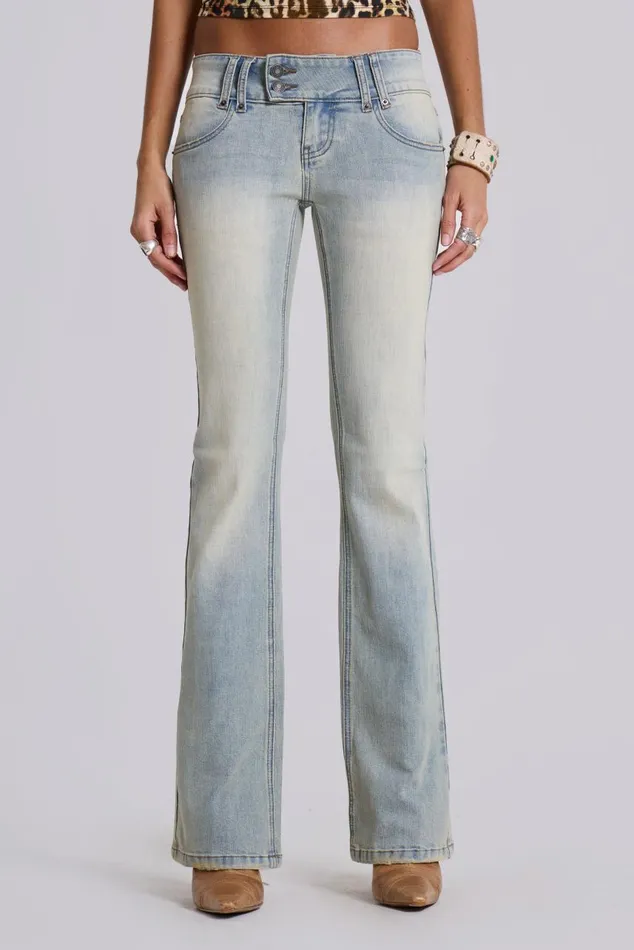 Women Light Wash Thirteen Jeans Jaded London Jeans