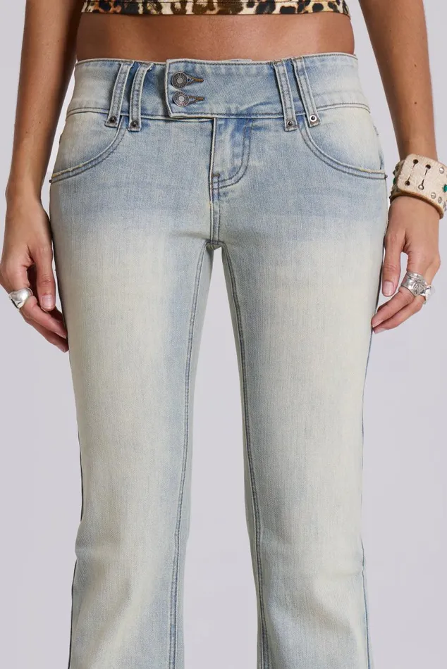 Women Light Wash Thirteen Jeans Jaded London Jeans