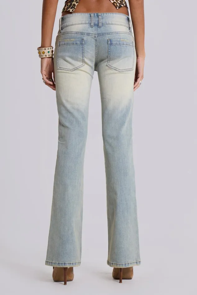 Women Light Wash Thirteen Jeans Jaded London Jeans