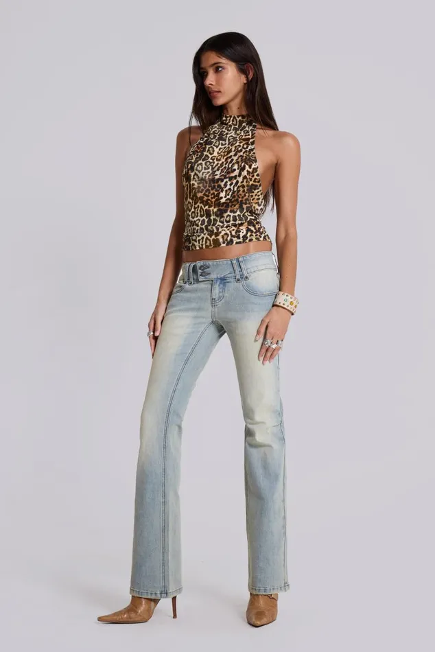 Women Light Wash Thirteen Jeans Jaded London Jeans
