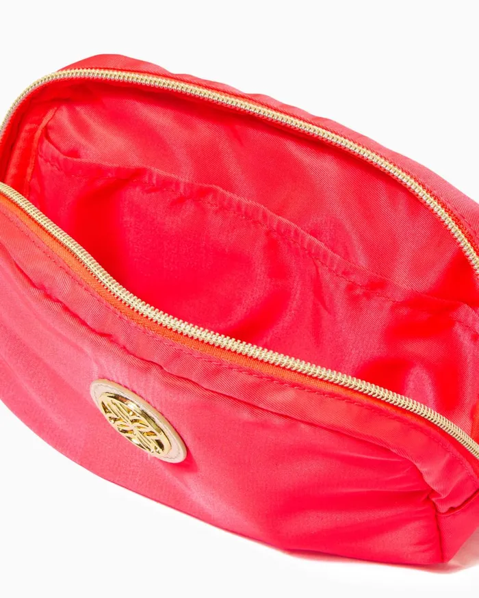 Women Lilly Pulitzer Bags Jeanie Belt Bag Resort White Shell Collector