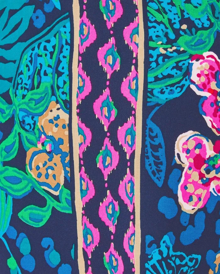 Women Lilly Pulitzer Bottoms 32034 Bal Harbour Palazzo Pant Lunar Blue A Lil Nauti Engineered Pant Women Lilly Pulitzer Bottoms 32034 Bal Harbour Palazzo Pant Lunar Blue A Lil Nauti Engineered Pant