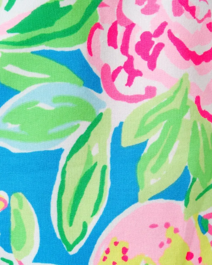 Women Lilly Pulitzer Bottoms 4034 Loxley Knit Short Las Olas Aqua Strong Current Sea Women Lilly Pulitzer Bottoms 4034 Loxley Knit Short Las Olas Aqua Strong Current Sea