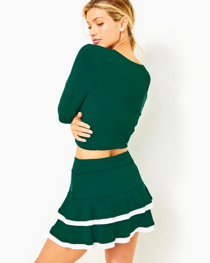 Women Lilly Pulitzer Bottoms UPF 50 Luxletic Zela Skort Evergreen X Resort White Women Lilly Pulitzer Bottoms UPF 50 Luxletic Zela Skort Evergreen X Resort White
