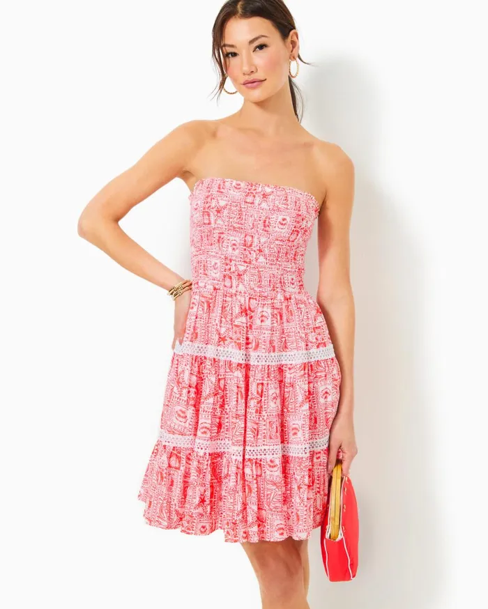 Women Lilly Pulitzer Dresses Ilana Sundress Multi Grove Garden Women Lilly Pulitzer Dresses Ilana Sundress Multi Grove Garden