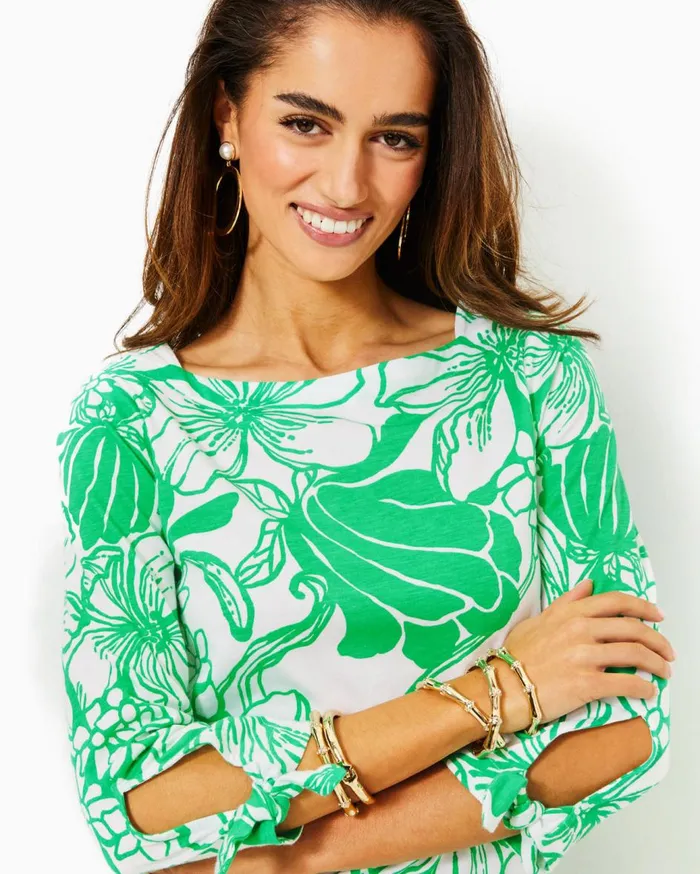 Women Lilly Pulitzer Dresses Lidia Boatneck Dress Multi Hot On The Vine