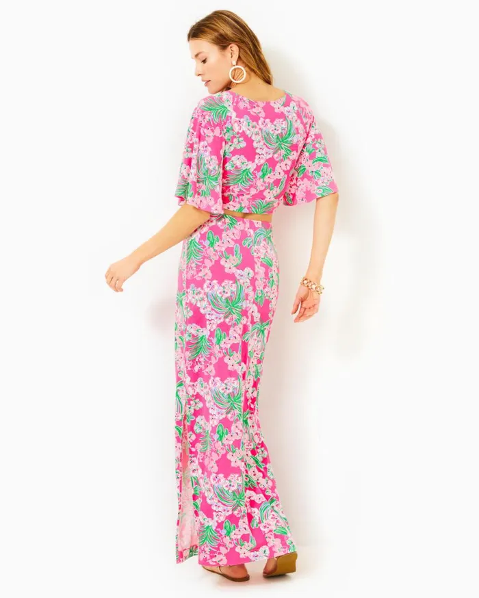 Women Lilly Pulitzer Dresses Minka Maxi Skirt Set Roxie Pink Worth A Look Women Lilly Pulitzer Dresses Minka Maxi Skirt Set Roxie Pink Worth A Look