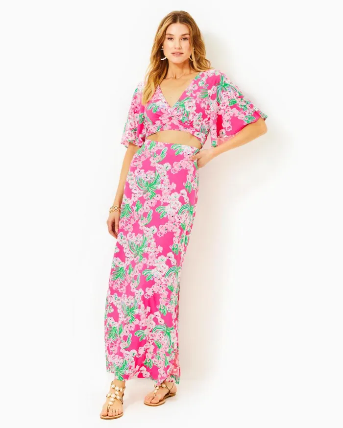 Women Lilly Pulitzer Dresses Minka Maxi Skirt Set Roxie Pink Worth A Look Women Lilly Pulitzer Dresses Minka Maxi Skirt Set Roxie Pink Worth A Look