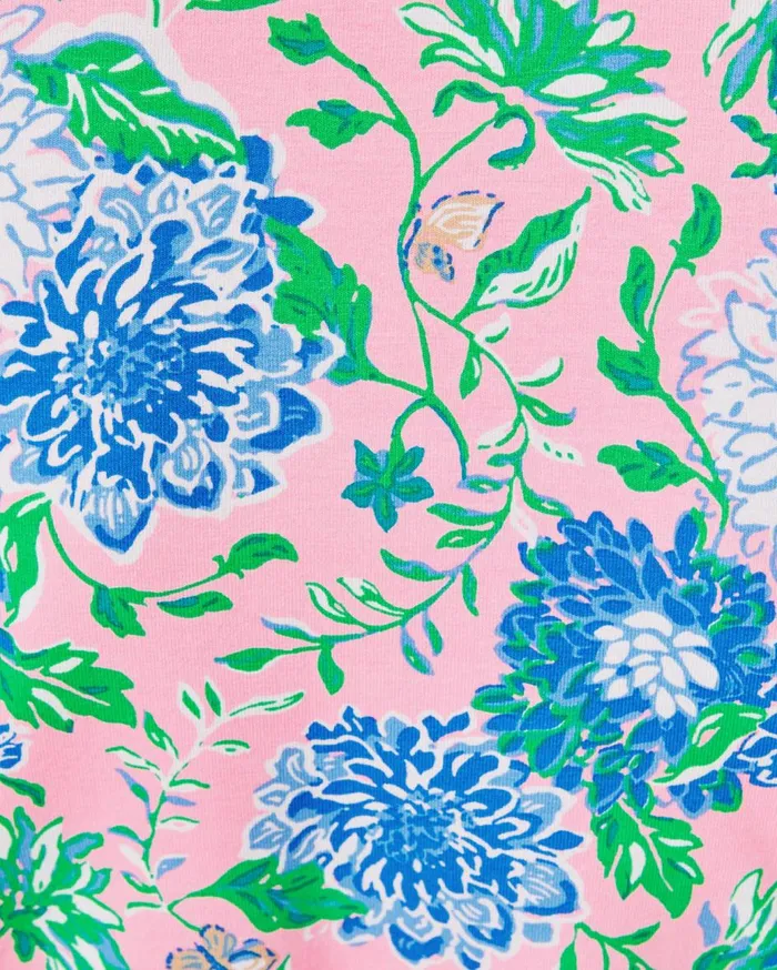 Women Lilly Pulitzer Dresses Sailynn Romper Spearmint Blossom Views Women Lilly Pulitzer Dresses Sailynn Romper Spearmint Blossom Views