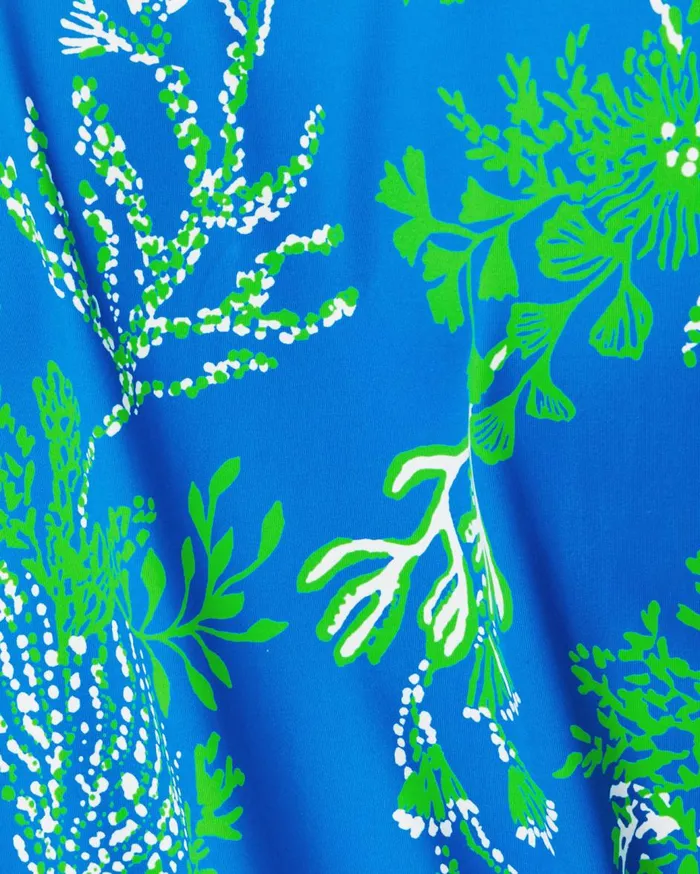 Women Lilly Pulitzer Swim Talli CoverUp Briny Blue A Bit Salty Engineered Coverup Women Lilly Pulitzer Swim Talli CoverUp Briny Blue A Bit Salty Engineered Coverup