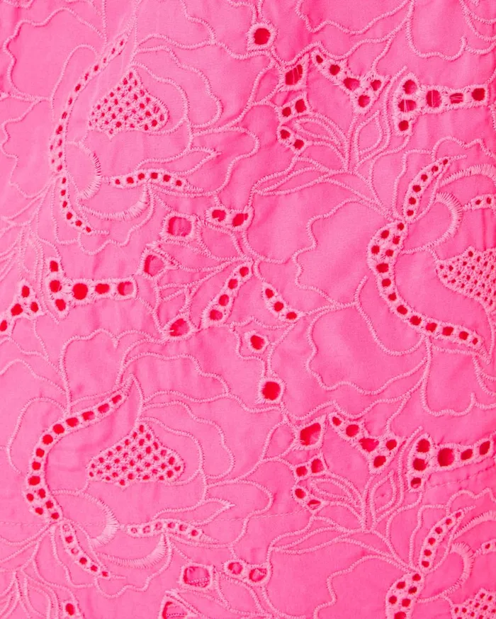 Women Lilly Pulitzer Tops Dahliana Eyelet Top Roxie Pink Garden Party Eyelet Women Lilly Pulitzer Tops Dahliana Eyelet Top Roxie Pink Garden Party Eyelet