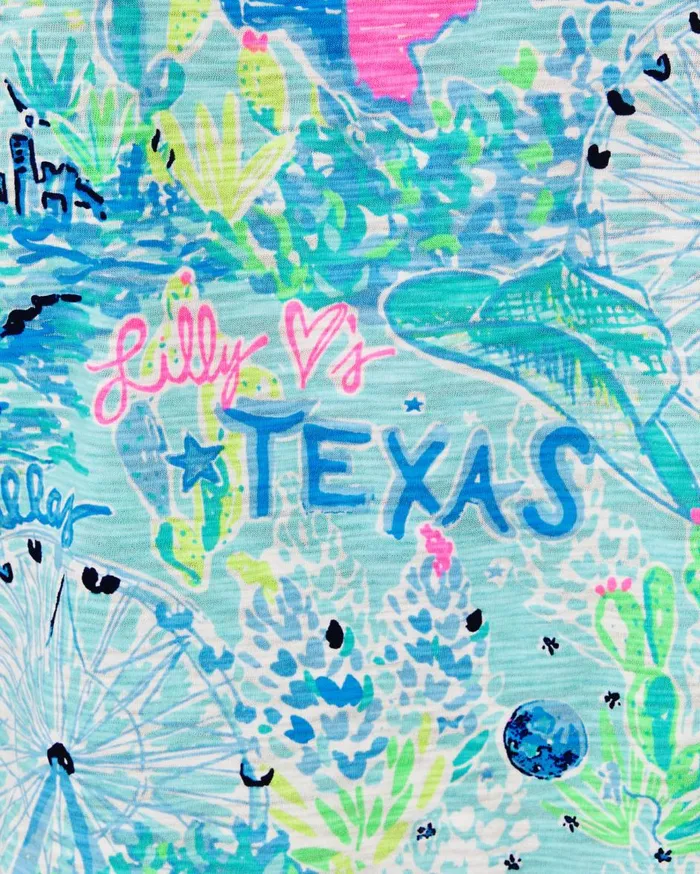 Women Lilly Pulitzer Tops Etta VNeck Top Blue Peri Lilly Loves North Carolina Women Lilly Pulitzer Tops Etta VNeck Top Blue Peri Lilly Loves North Carolina