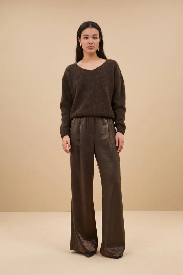 Women Liv Pullover Cafe Noir Bybar Pullovers