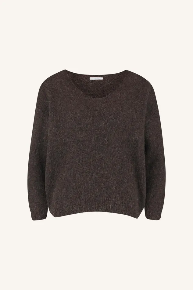Women Liv Pullover Cafe Noir Bybar Pullovers