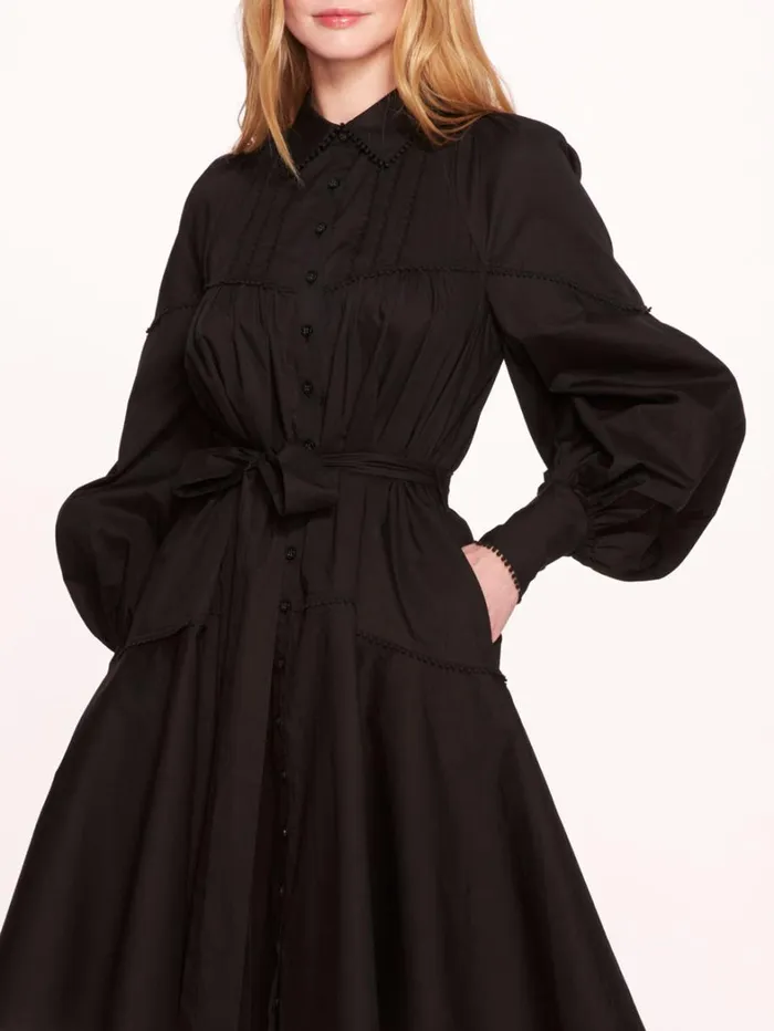 Women Marchesa Dresses Disa Mini Dress Black