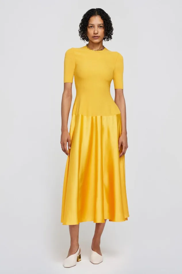 Women Marionne Dress Goldenrod Jonathan Simkhai Dresses and Jumpsuits