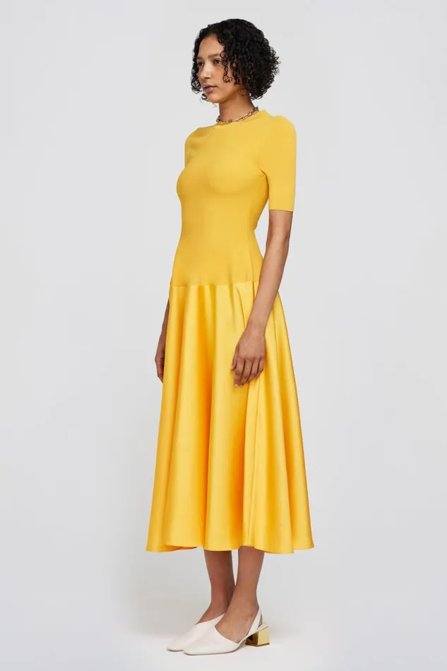 Women Marionne Dress Goldenrod Jonathan Simkhai Dresses and Jumpsuits