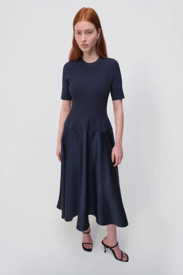 Women Marionne Dress Midnight Jonathan Simkhai Dresses and Jumpsuits