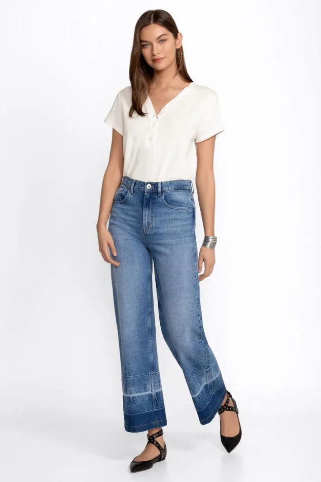 Women MELBOURNE WIDE LEG JEAN Doheny Johnny Was Bottoms