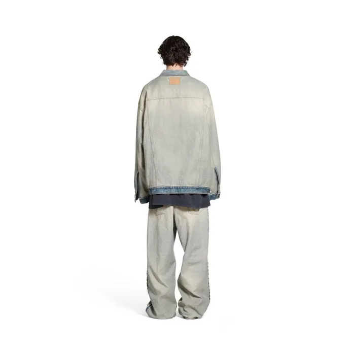 WomenMen Coats and Jackets Balenciaga Oversized Jacket In Blue
