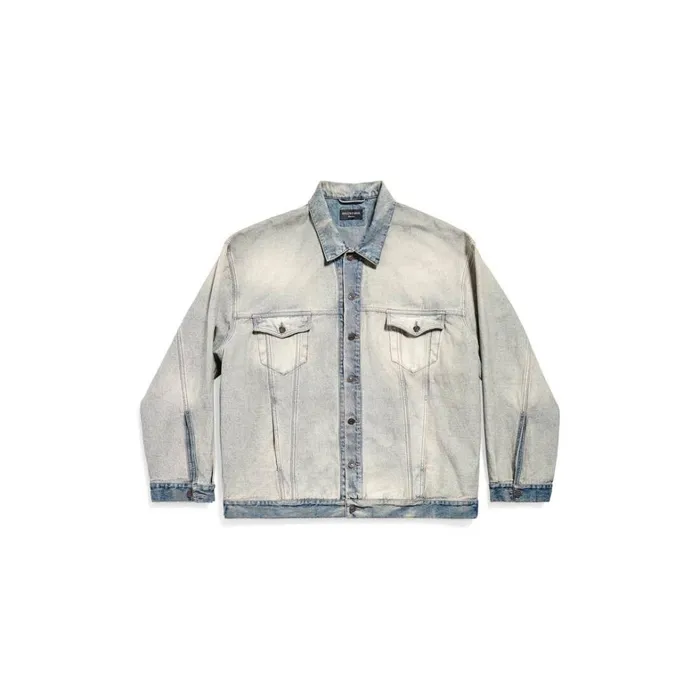 WomenMen Coats and Jackets Balenciaga Oversized Jacket In Blue