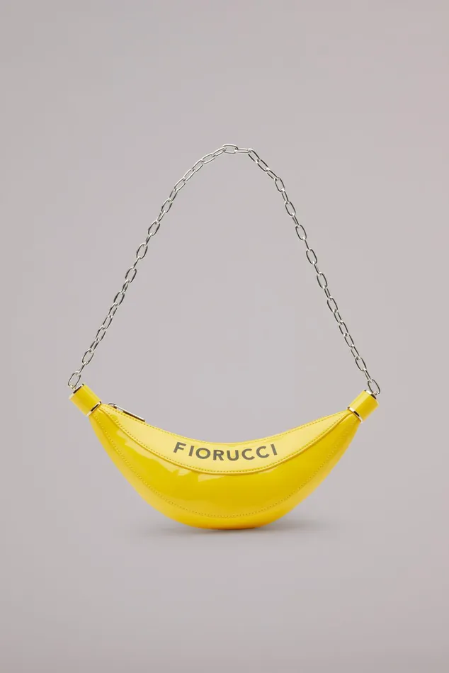 WomenMen Fiorucci Bags Banana Shoulder Bag Yellow