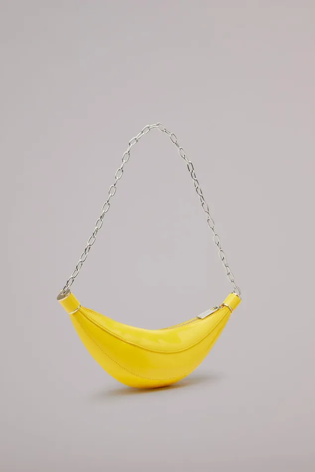 WomenMen Fiorucci Bags Banana Shoulder Bag Yellow WomenMen Fiorucci Bags Banana Shoulder Bag Yellow