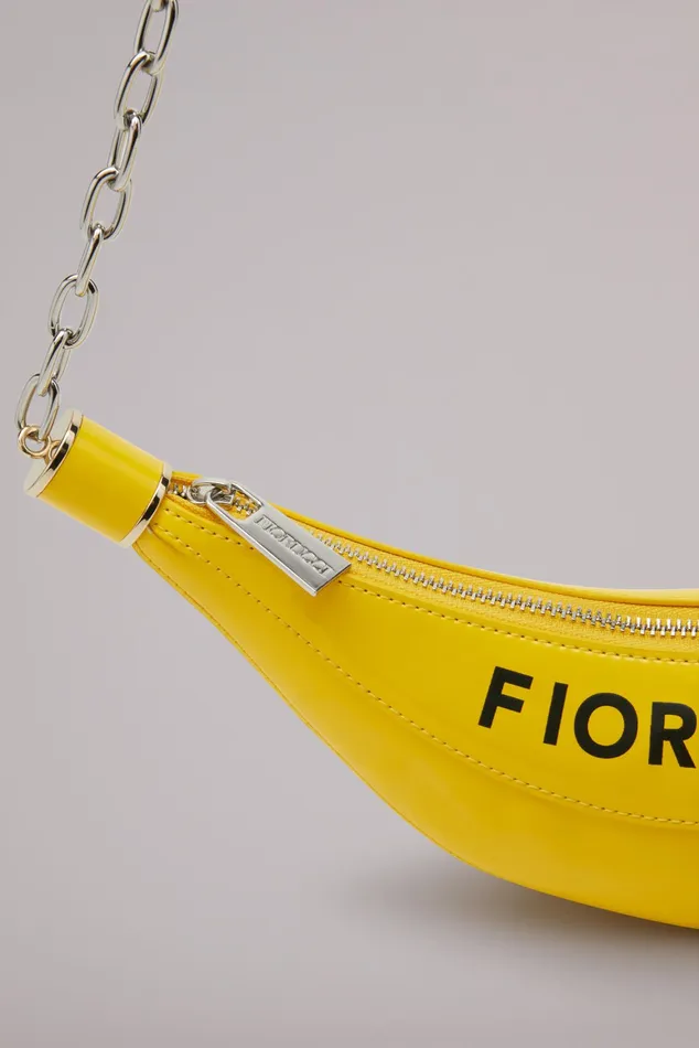 WomenMen Fiorucci Bags Banana Shoulder Bag Yellow WomenMen Fiorucci Bags Banana Shoulder Bag Yellow