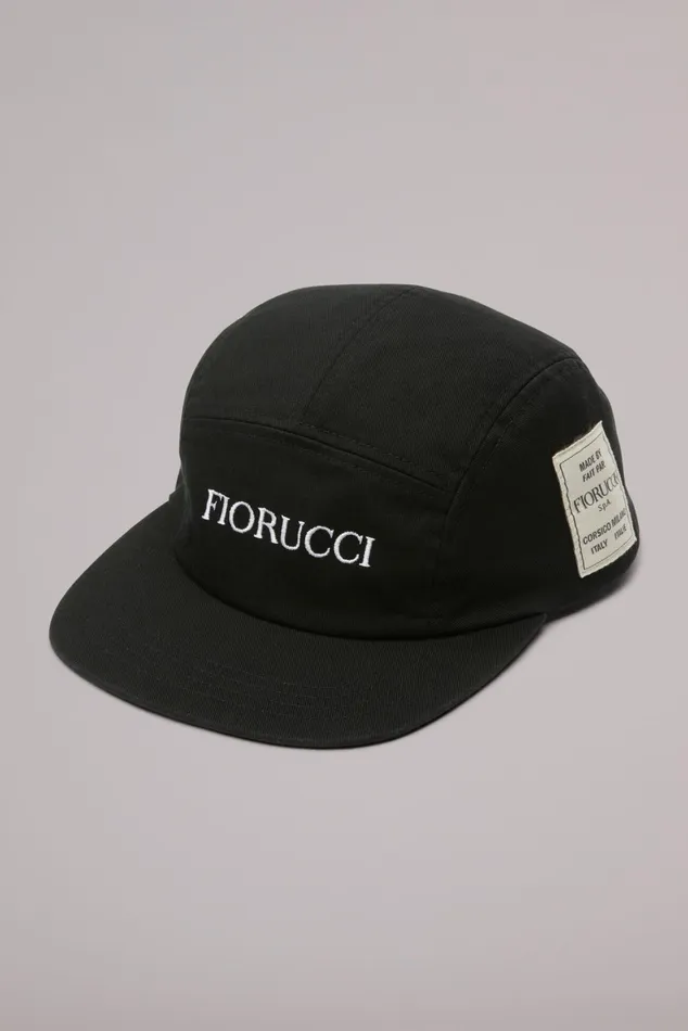 WomenMen Fiorucci Hats Embroidered Logo Cap Black