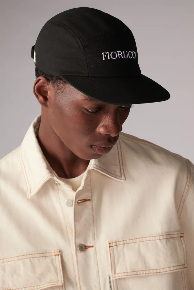 WomenMen Fiorucci Hats Embroidered Logo Cap Black WomenMen Fiorucci Hats Embroidered Logo Cap Black