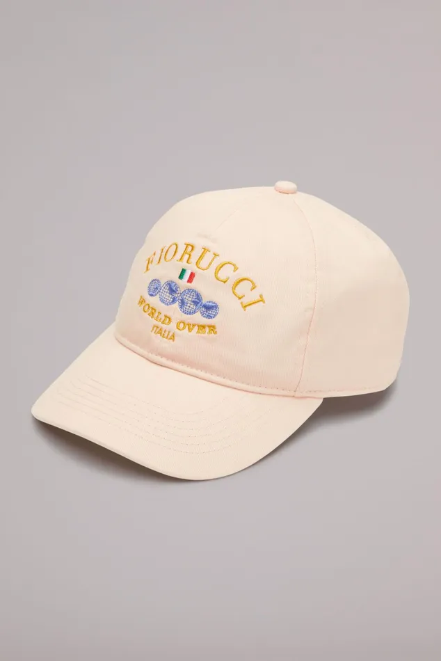 WomenMen Fiorucci Hats World Over Cap Cream