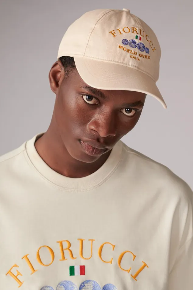 WomenMen Fiorucci Hats World Over Cap Cream WomenMen Fiorucci Hats World Over Cap Cream