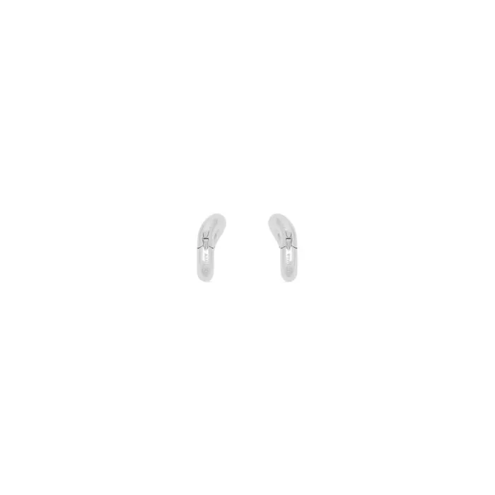 WomenMen Jewellery Balenciaga Loop Xxs Earrings In Silver