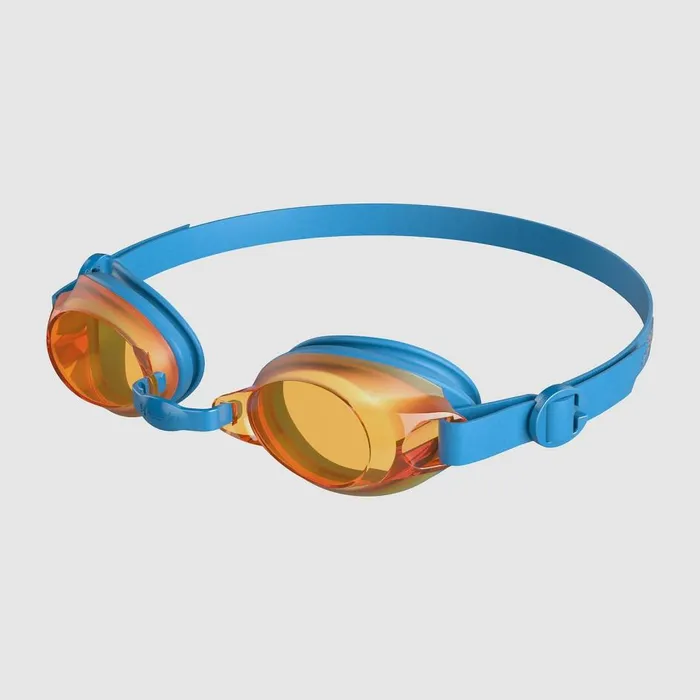 WomenMenKids Triathlon and Open Water Speedo Junior Jet Goggles Blue