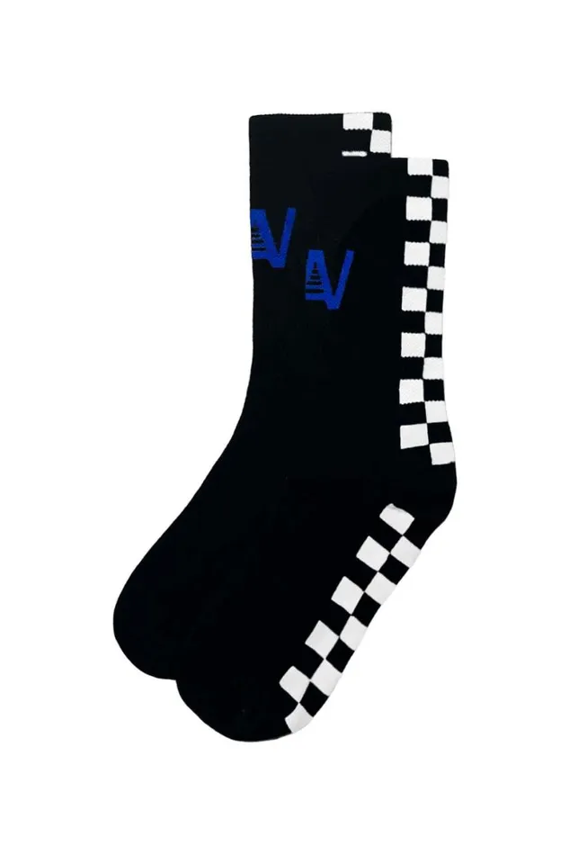 WomenMen Socks Aviator Nation Checkered Sock 8211 Black White