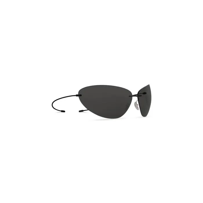 WomenMen Sunglasses Balenciaga Mirage Oval Fashion Accessory In Black