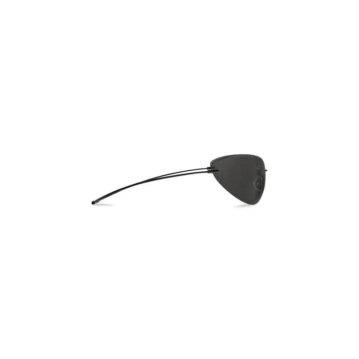 WomenMen Sunglasses Balenciaga Mirage Oval Fashion Accessory In Black