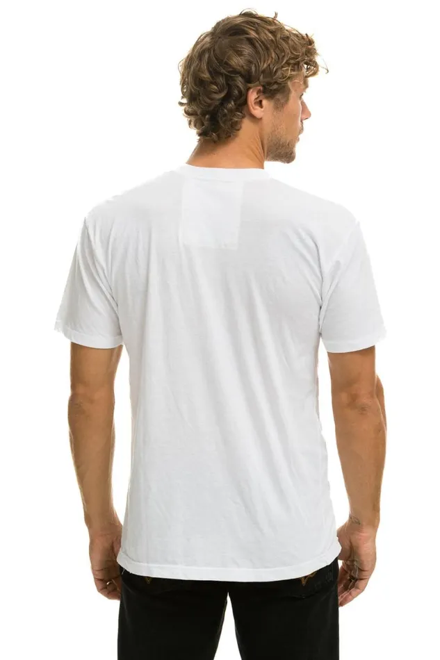 WomenMen Tees Aviator Nation Bolt Tee 8211 White