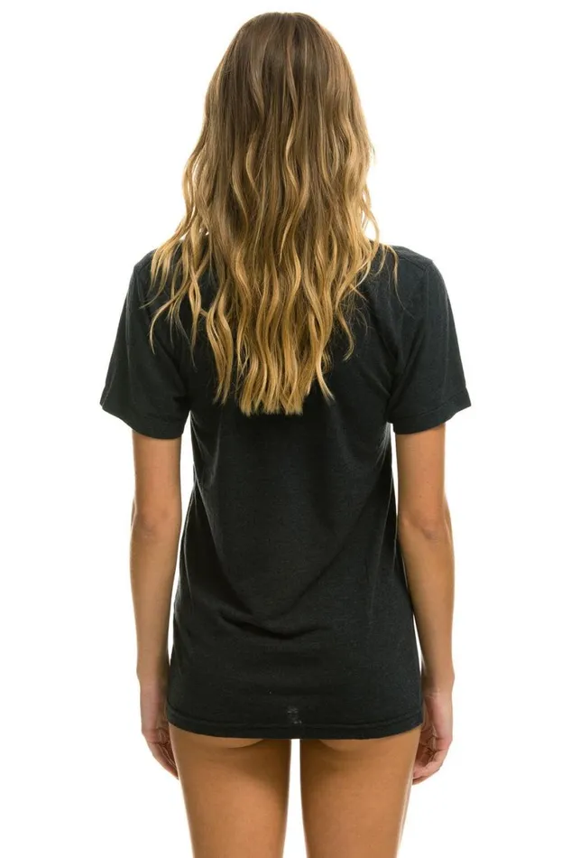 WomenMen Tees Aviator Nation Vail Tee 8211 Charcoal