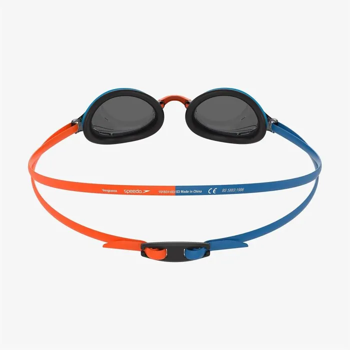 WomenMen Triathlon and Open Water Speedo Adult Vengeance Goggles OrangeBlue