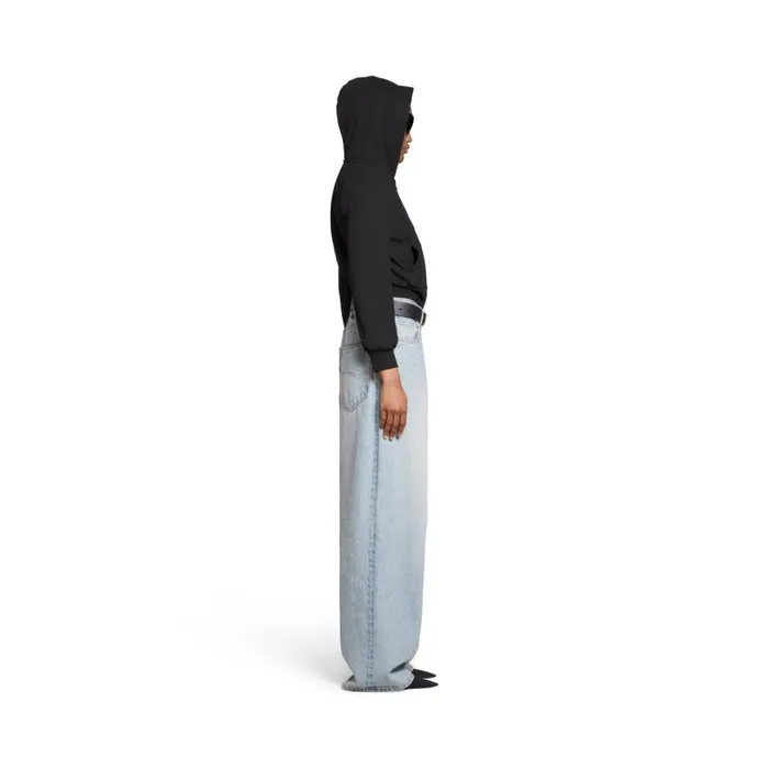 WomenMen Trousers Balenciaga Baggy Trousers In Light Blue