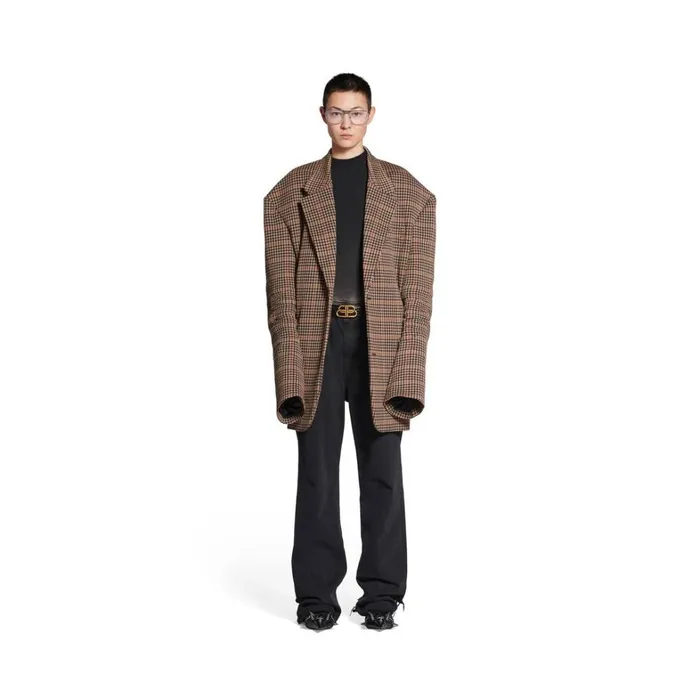 WomenMen Trousers Balenciaga Medium Fit Trousers In Black