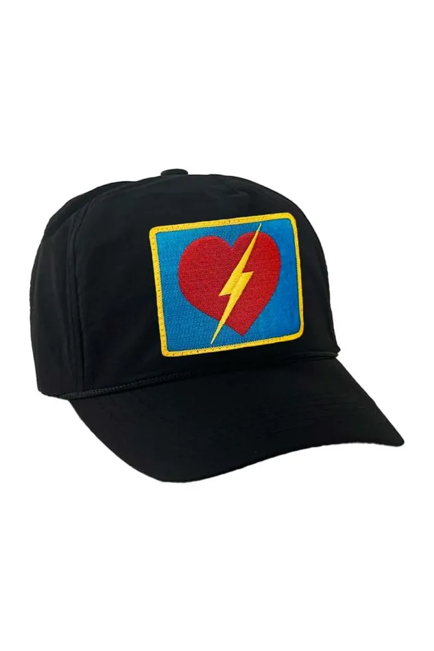 WomenMen Trucker Hats Aviator Nation Bolt Heart Vintage Nylon Trucker Hat