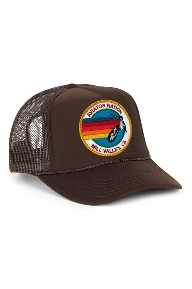 WomenMen Trucker Hats Aviator Nation Mill Valley Trucker Hat
