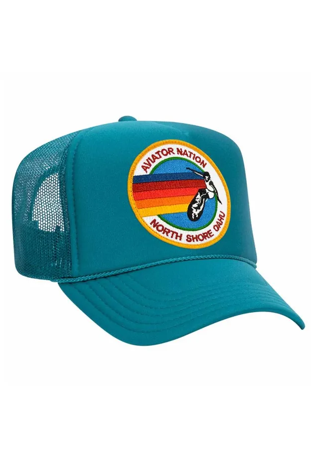 WomenMen Trucker Hats Aviator Nation North Shore Trucker Hat