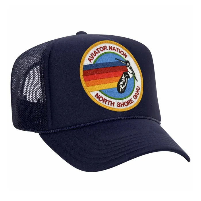 WomenMen Trucker Hats Aviator Nation North Shore Trucker Hat