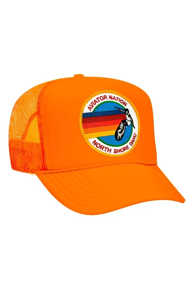 WomenMen Trucker Hats Aviator Nation North Shore Trucker Hat