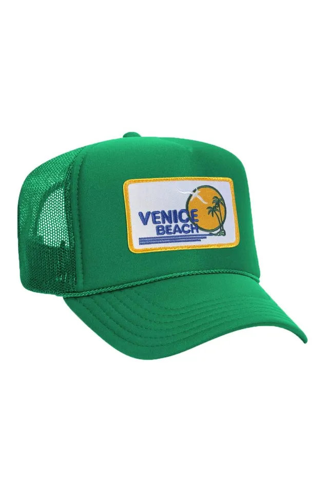WomenMen Trucker Hats Aviator Nation Venice Beach Vintage Trucker Hat