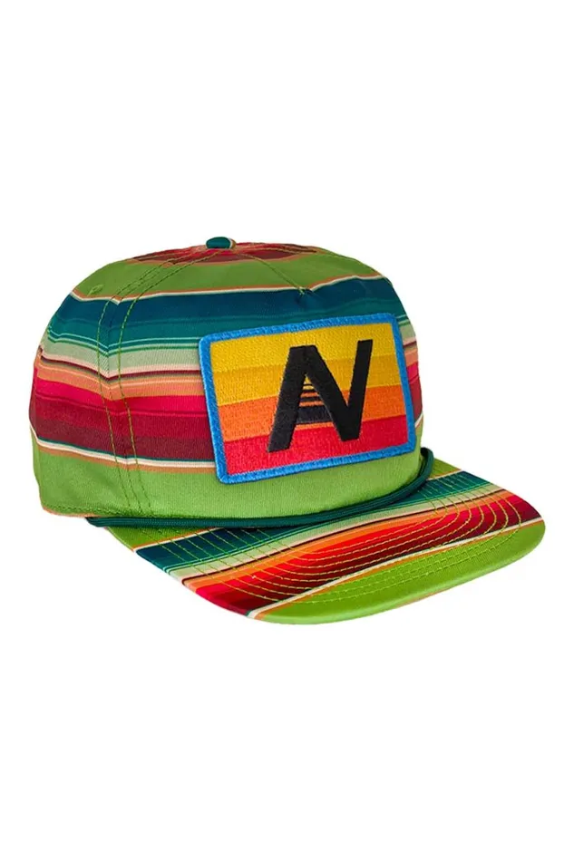 WomenMen Trucker Hats Aviator Nation Vintage Logo Twill LowRise Tulum Trucker Hat 8211 Jungle Green
