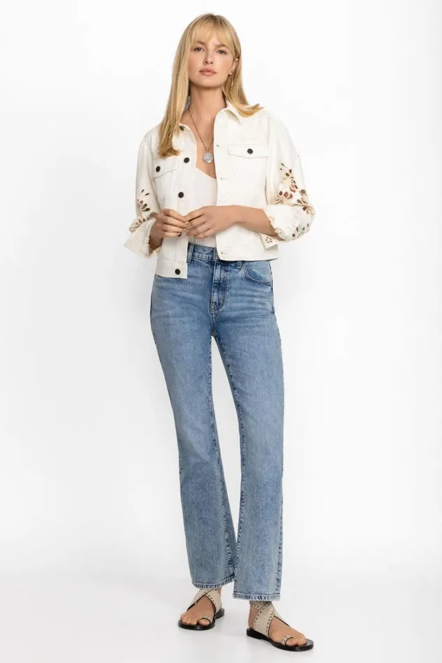 Women MILAN BOOT CUT JEAN Ex Lover Johnny Was Bottoms